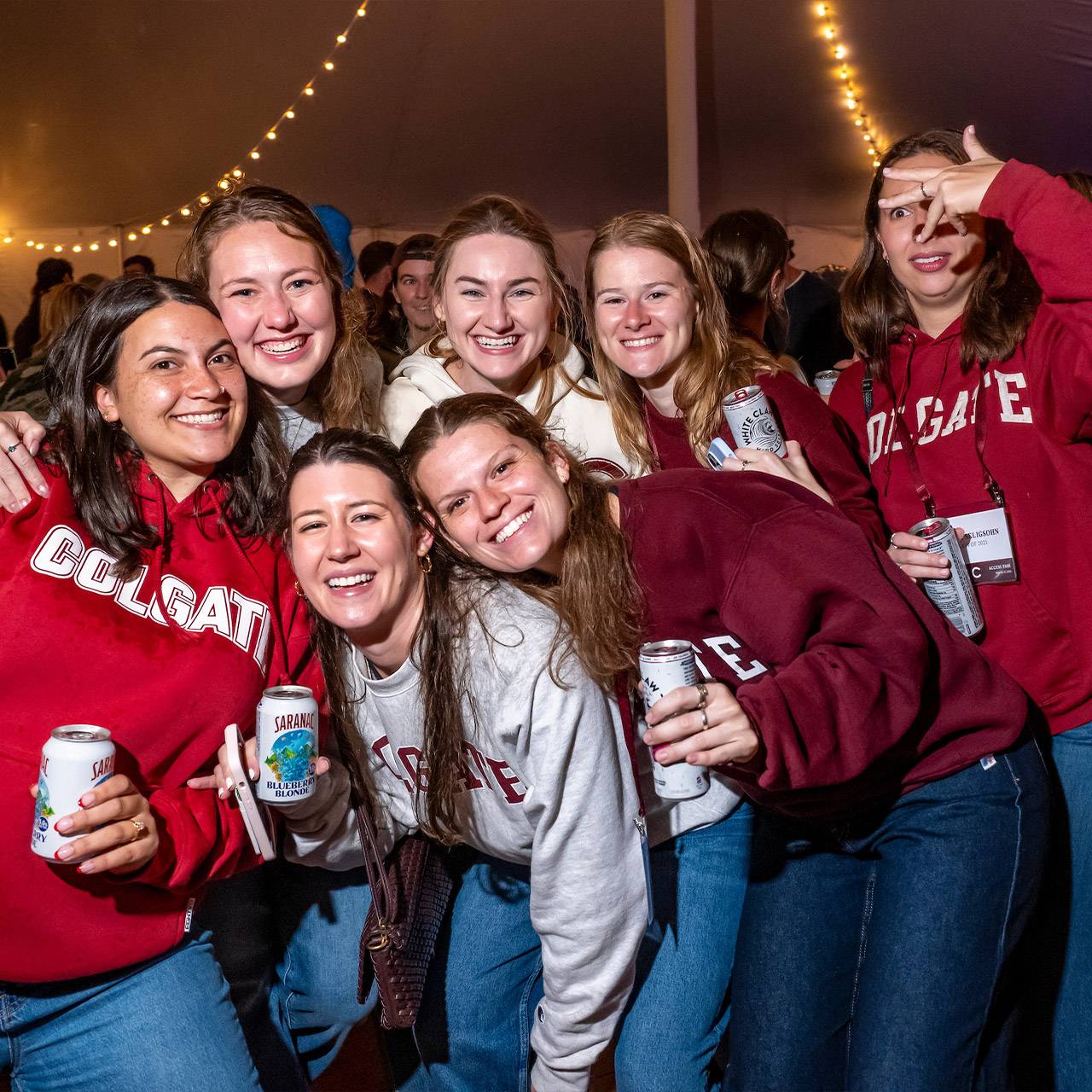 Alumni at reunion