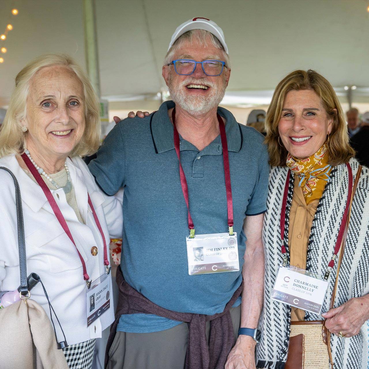 Alumni at reunion