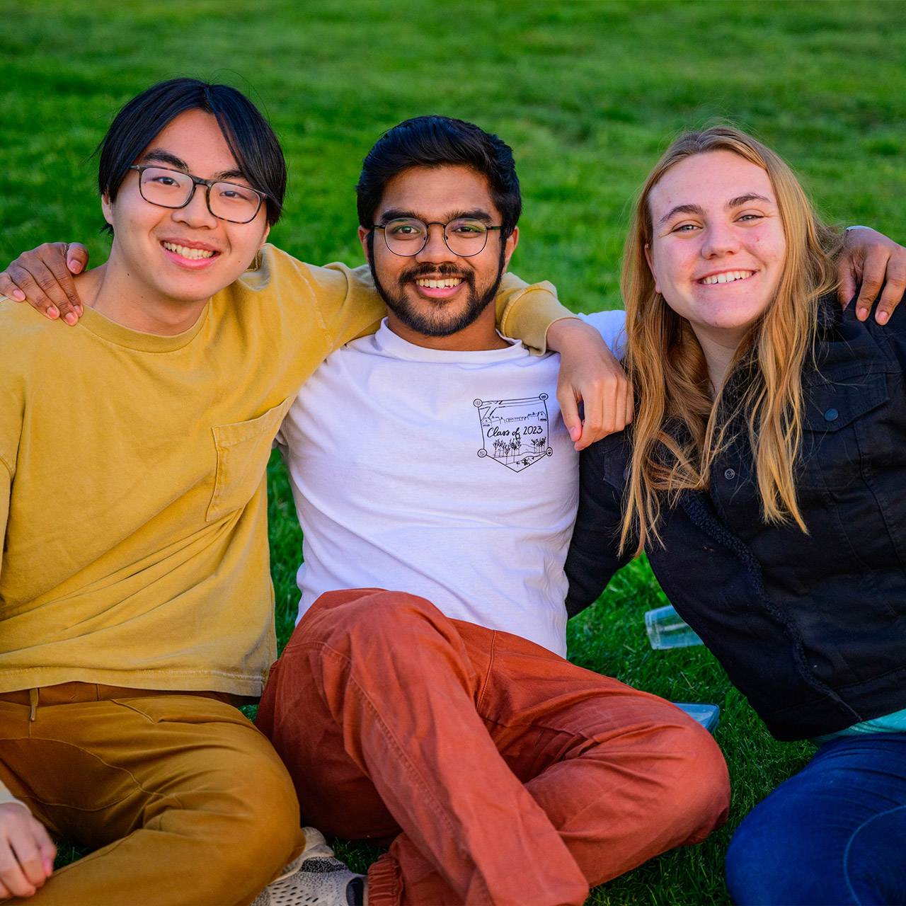 Students hanging out