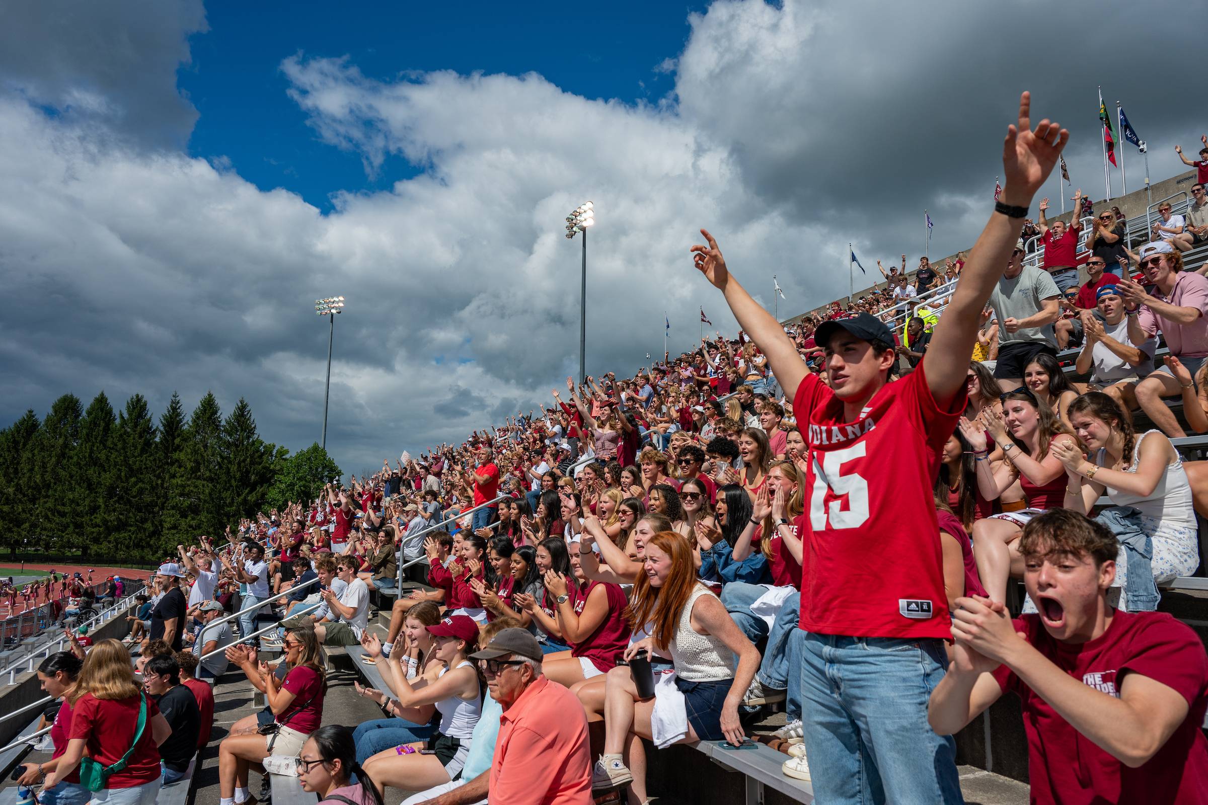 Raiders football crowd