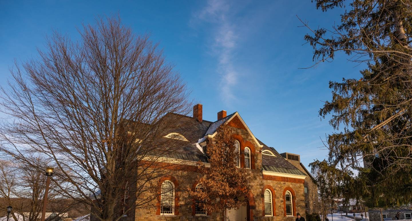 Spring photo of campus