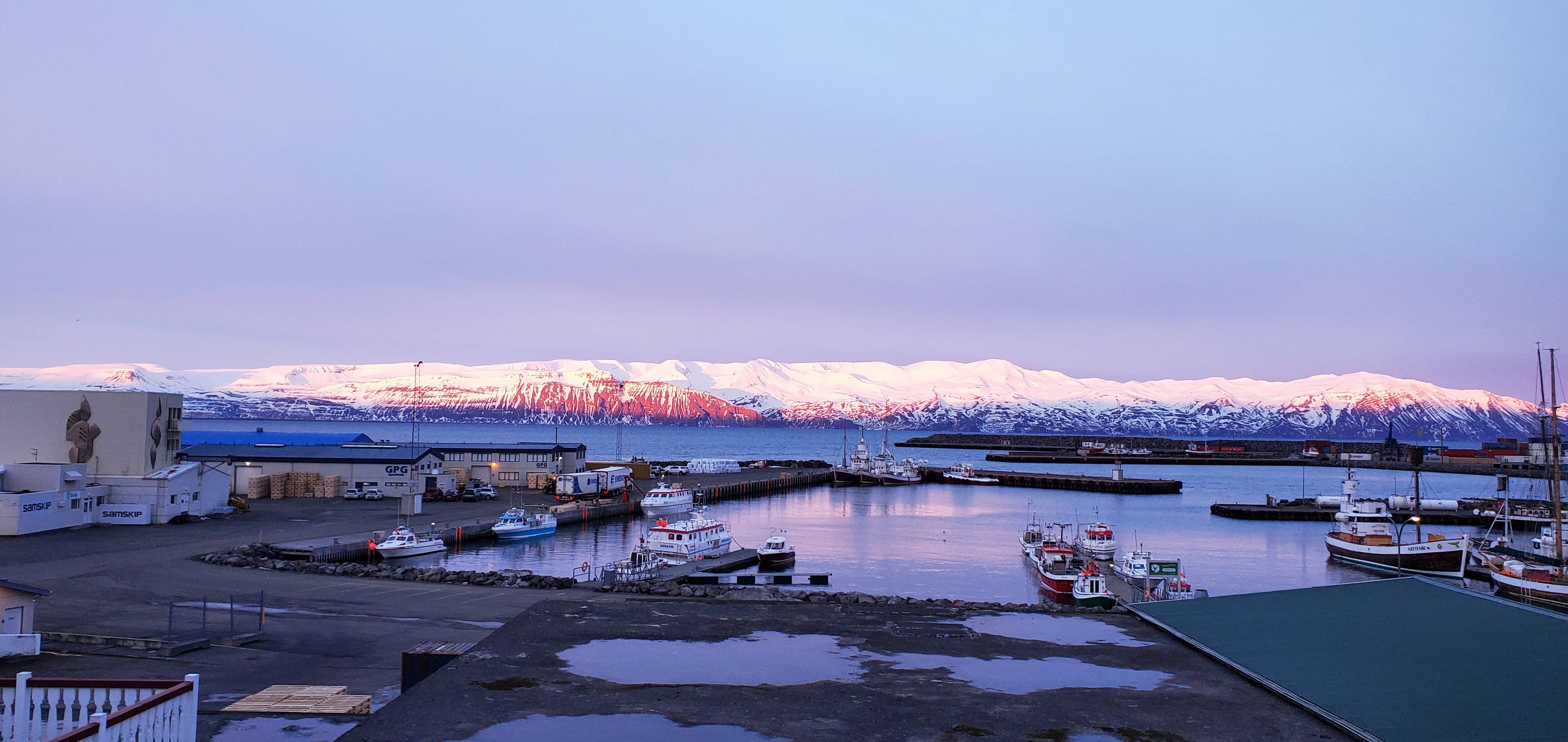 Harbor scene from Iceland (photo submitted by Emma Dexter) 