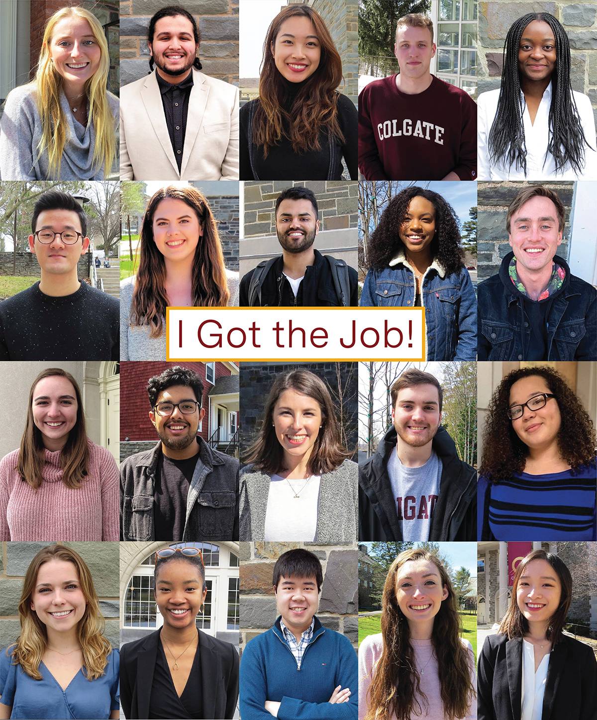 Photo of I Got the Job participants