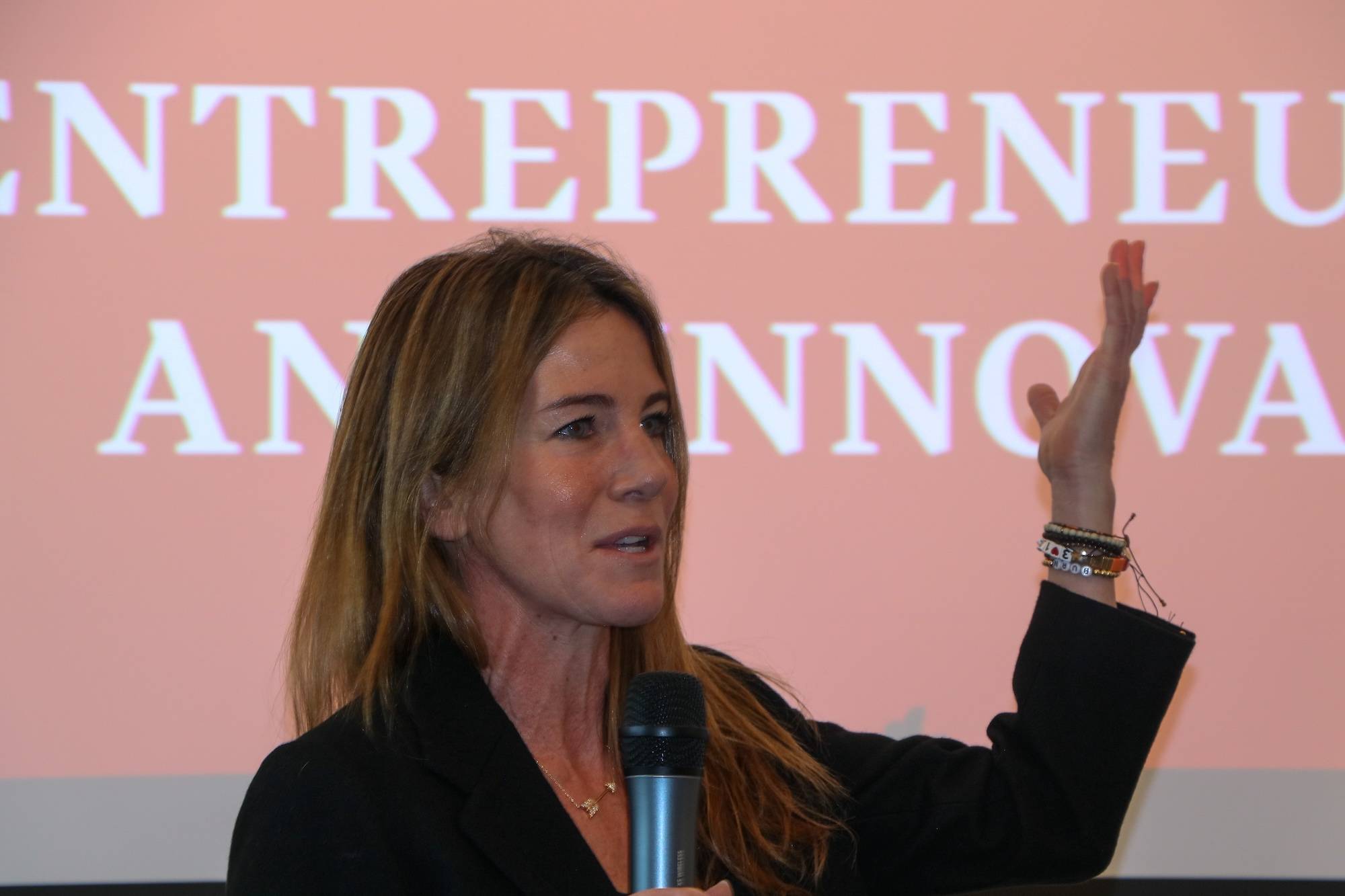 Mandy DiMarzo ’02 delivers keynote address