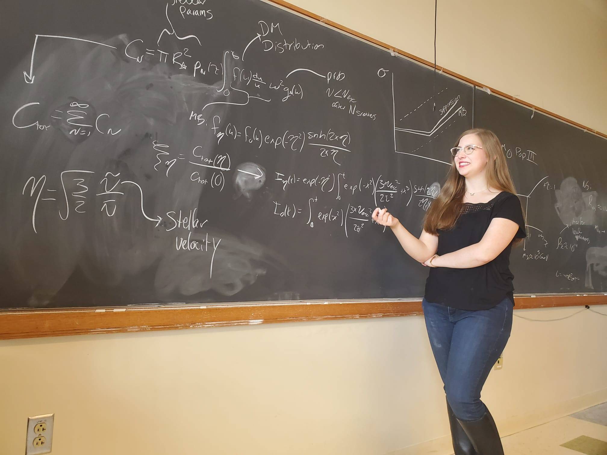 Jillian Paulin is a junior majoring in Astrophysics