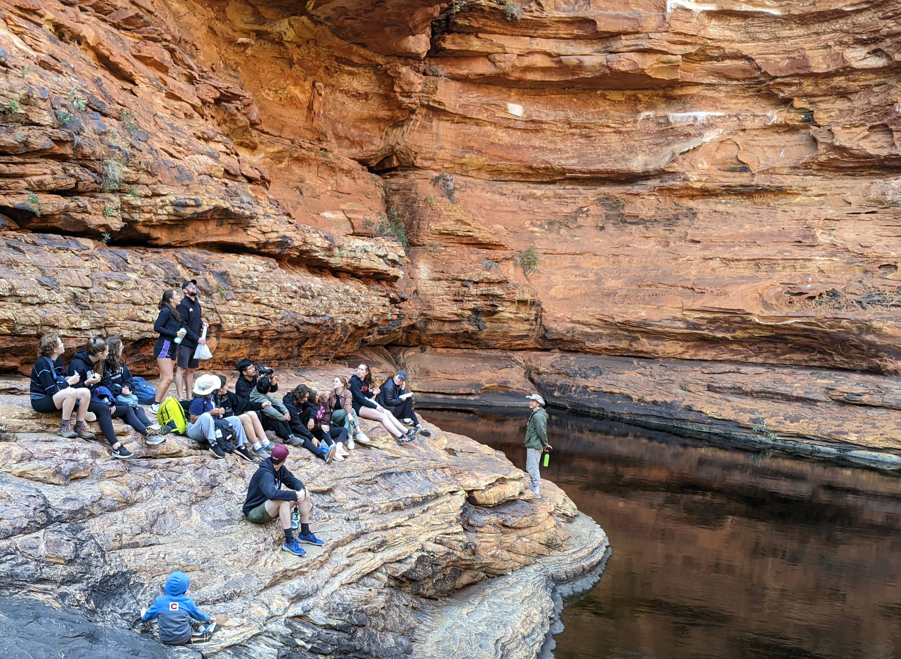 King's Canyon, Australia Study Group Fall 2022