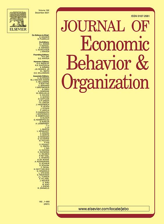 Journal of Economics Behavior and Organization