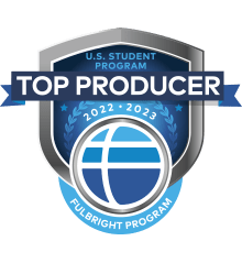 Top Fulbright Producer 2022–2023 Logo