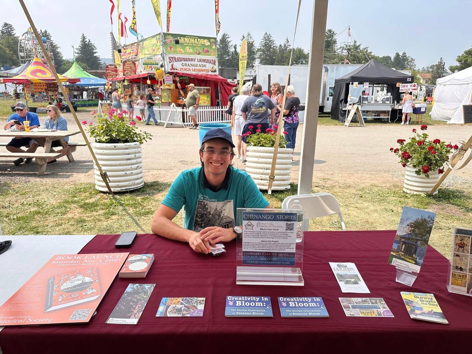 Spencer Kidd ’26 worked on an oral storytelling project this summer with the Chenango County Historical Society & Museum.
