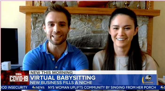 Kyle Reilly ’16 and Kristina Hanford on Good Morning America