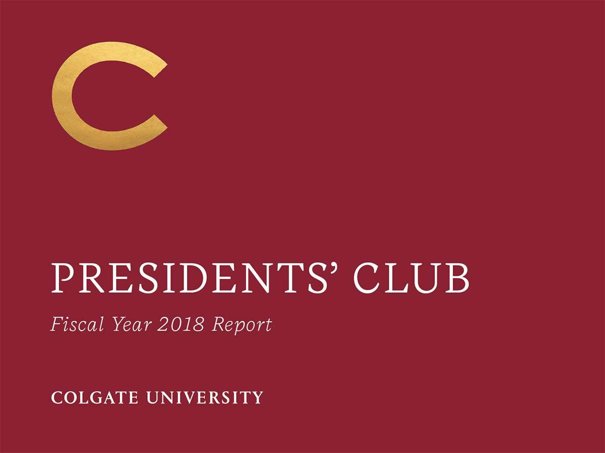 Presidents' Club Impact Report Cover 2018