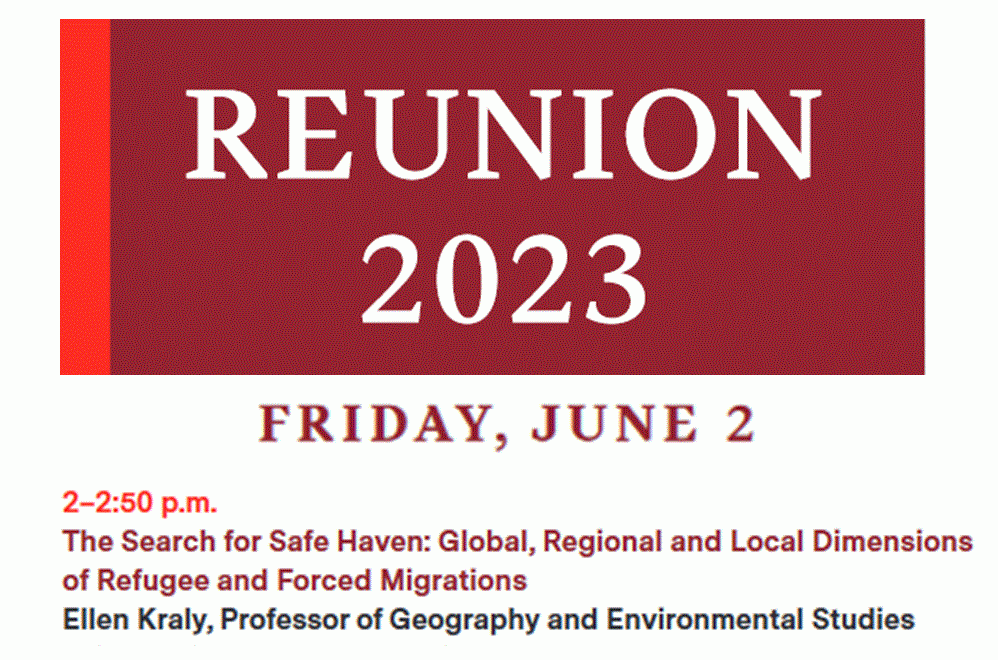 The Search for Safe Haven: Global, Regional and Local Dimensions of Refugee and Forced Migrations