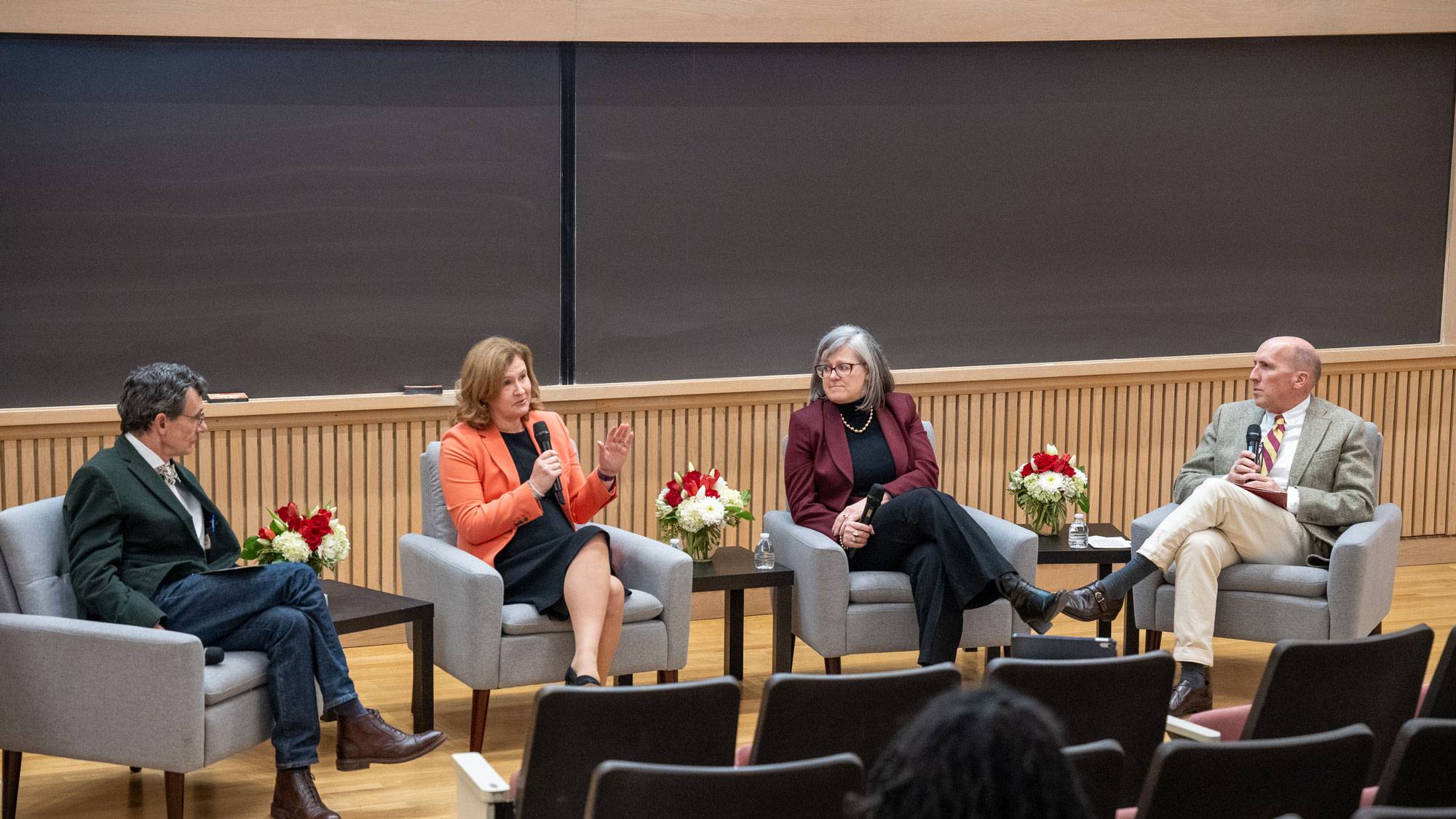 Panelists on stage