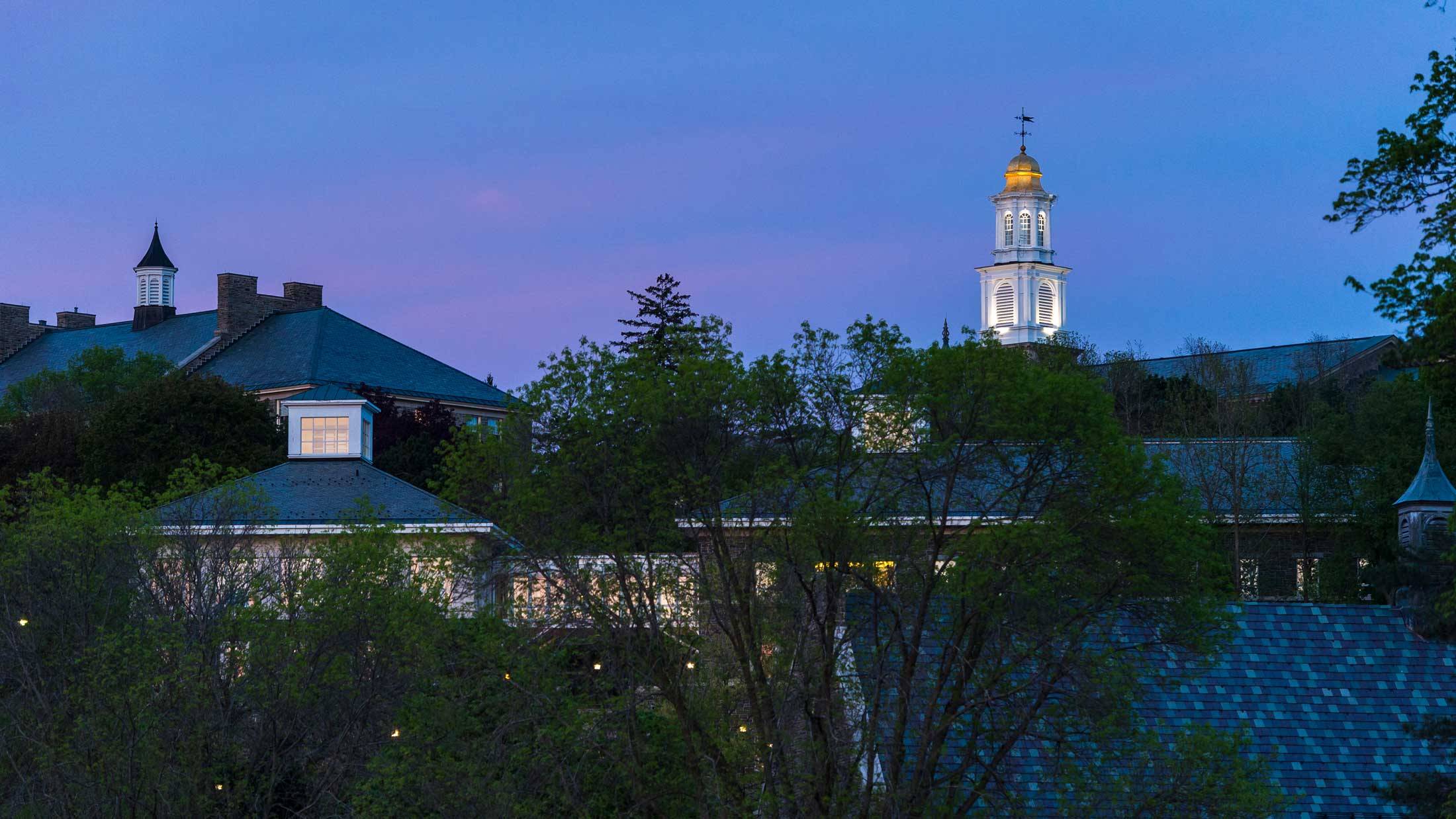 Campus at twighlight