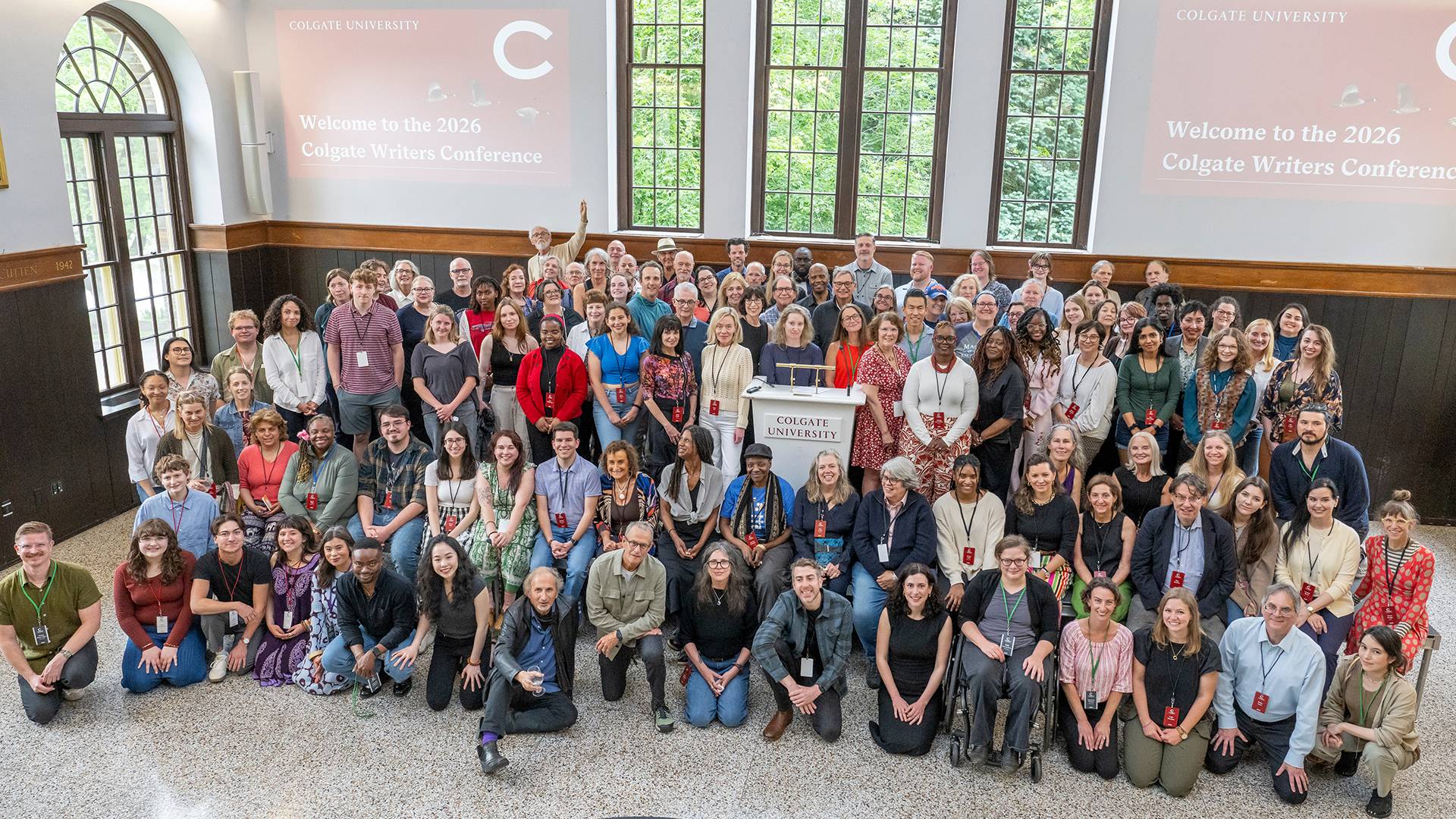 Colgate Writers Conference group photo