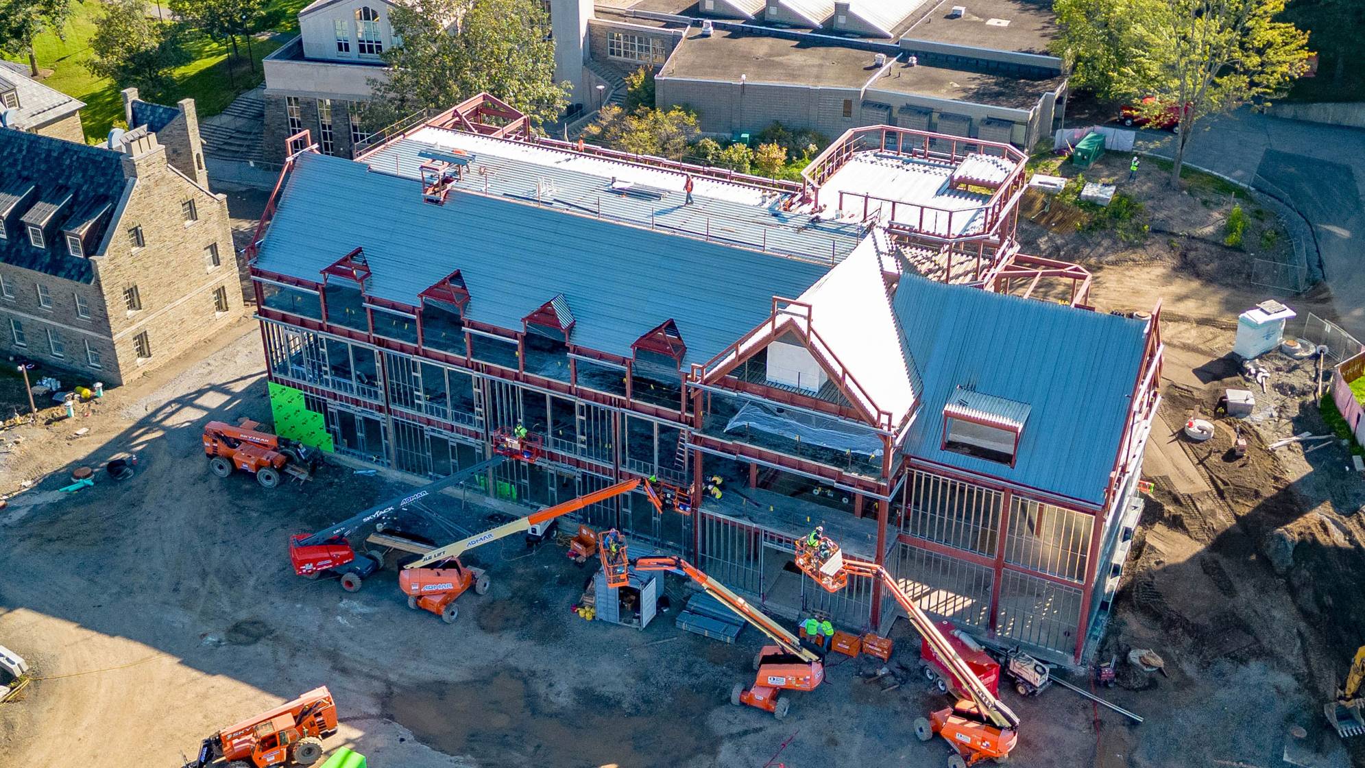 Benton Center construction