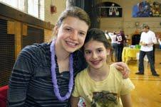 Suzanne Collier '12 and her sidekick Clara at this year's Sidekicks carnival.