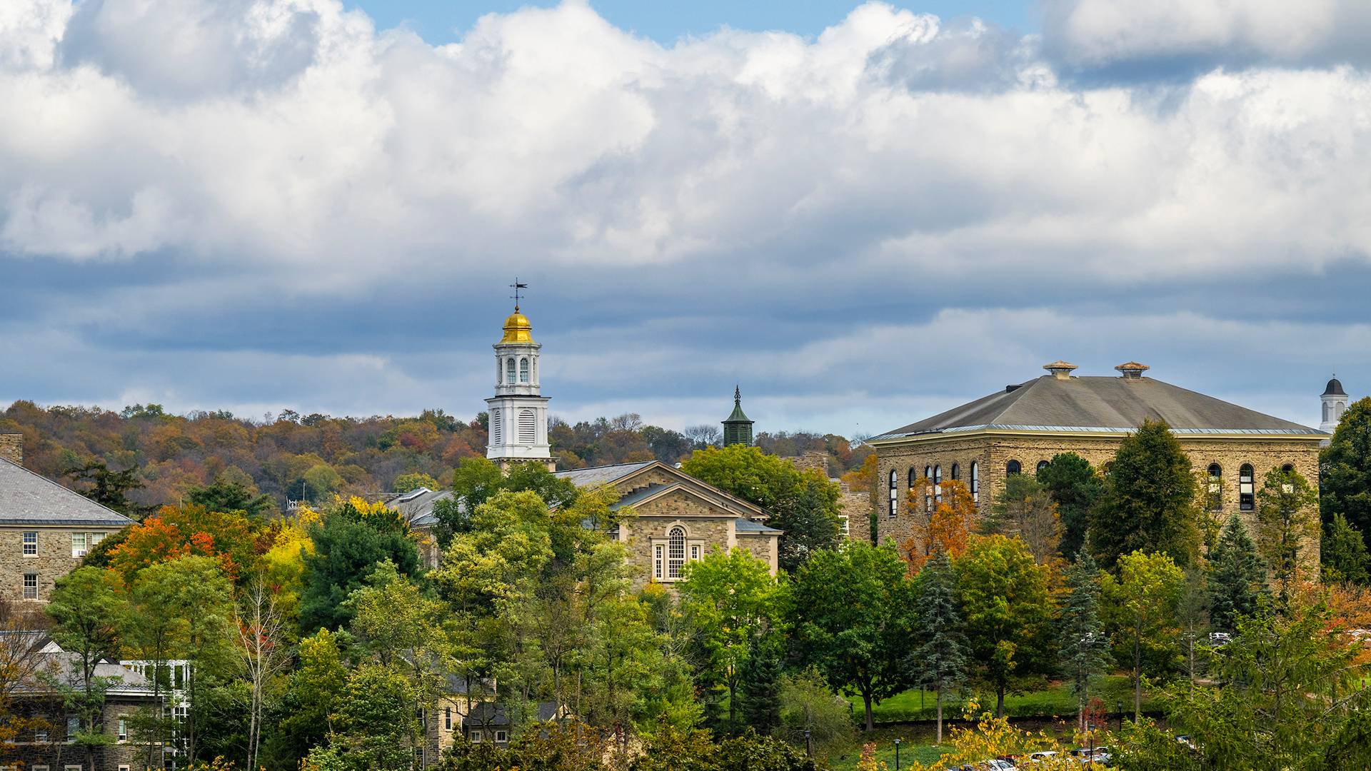 Colgate University in autumn