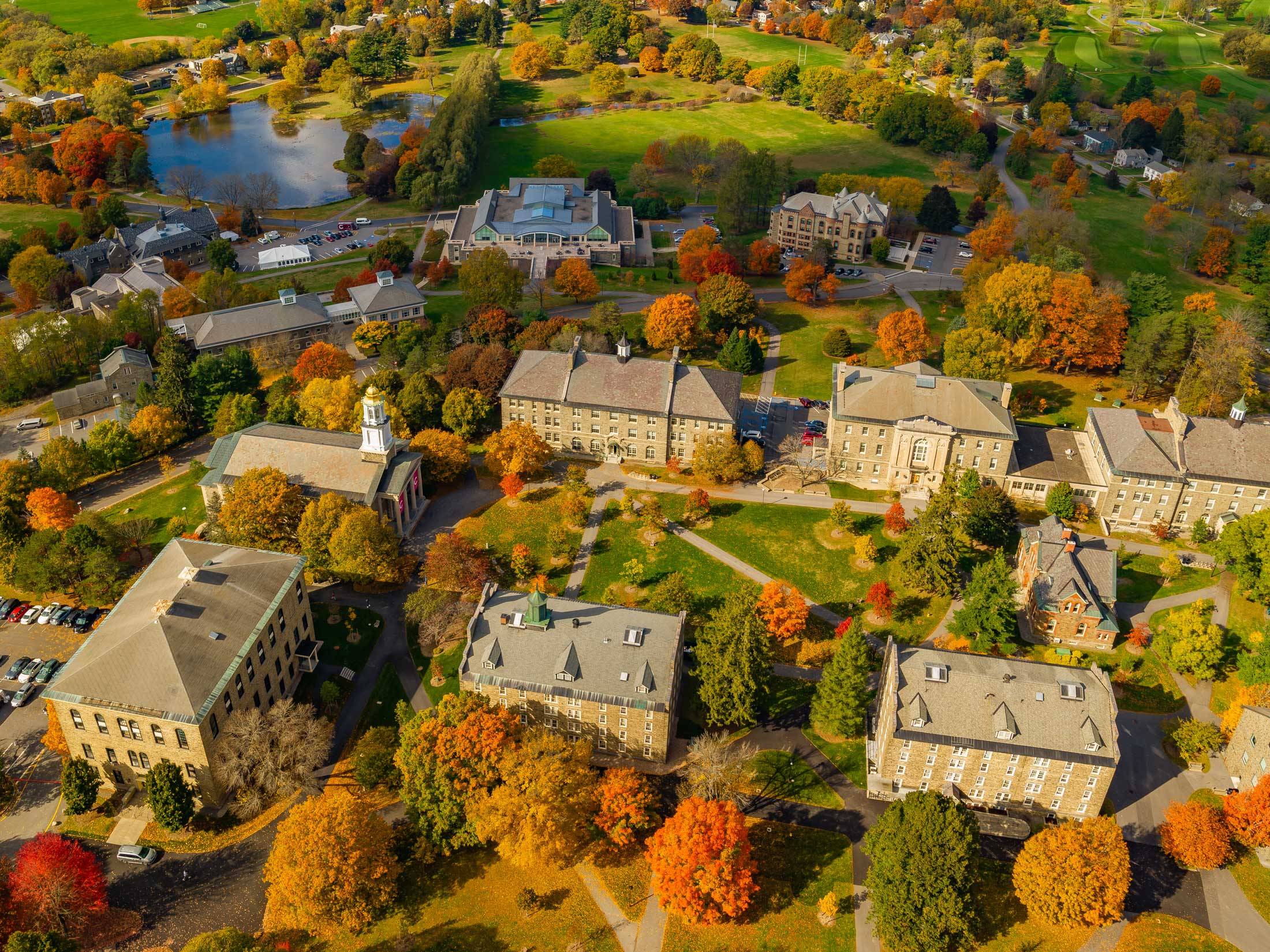 campus in autumn