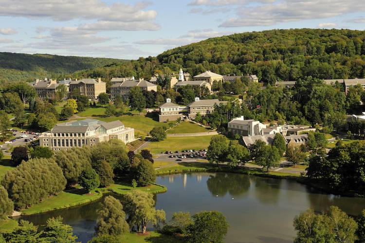 Campus aerial photo 