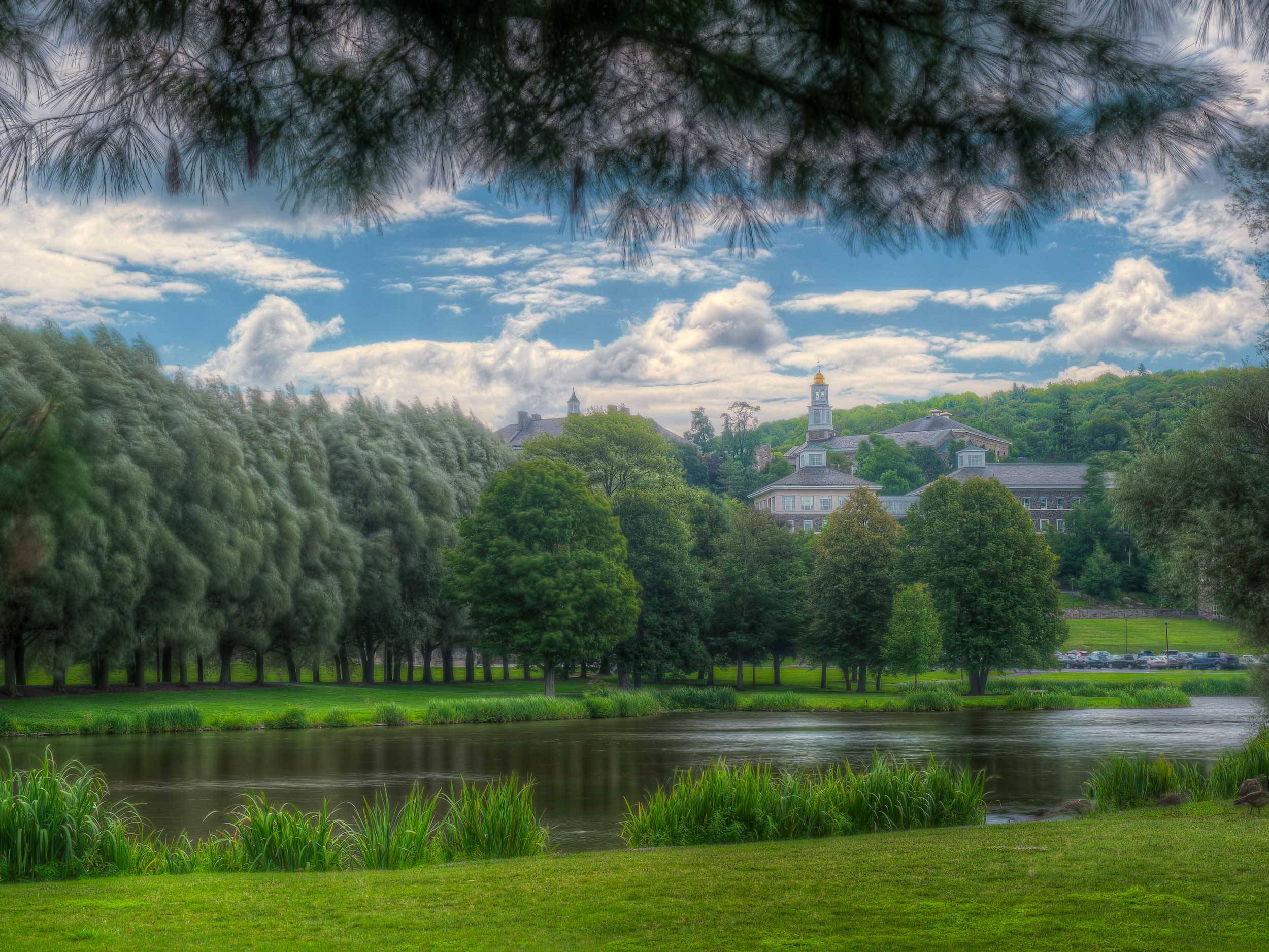 View of campus