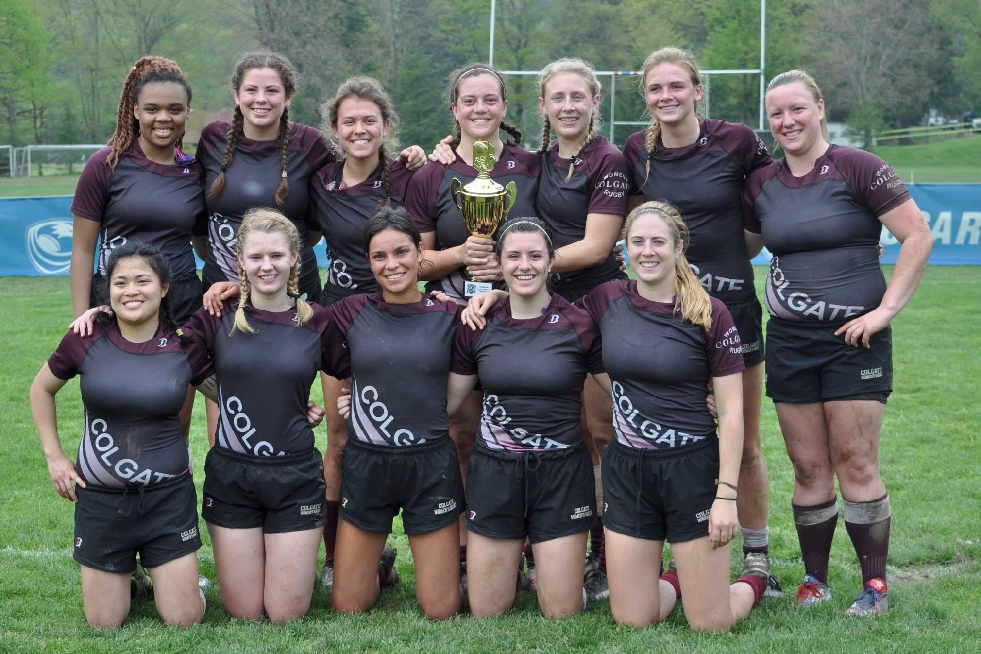 Portrait of the 2017 Women's Rugby National Championship team