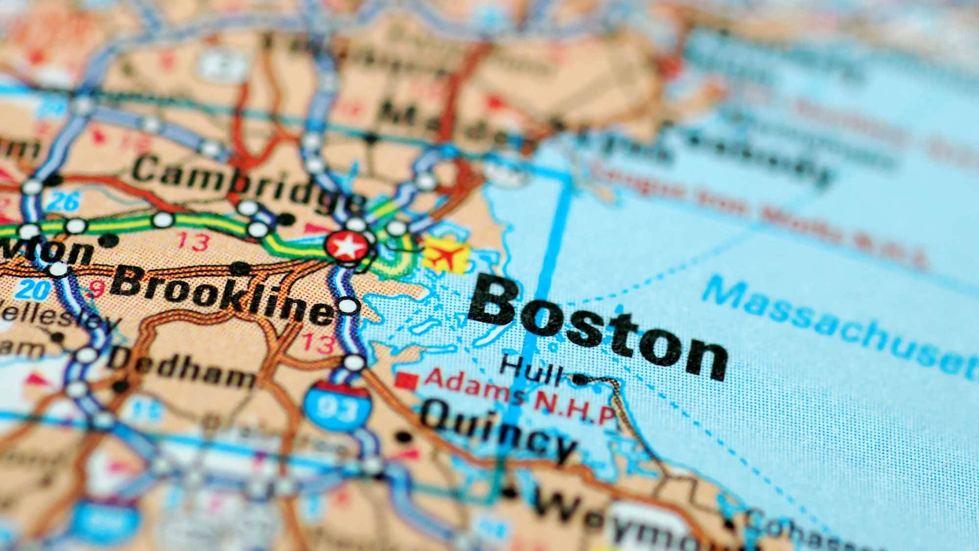 Map of Boston