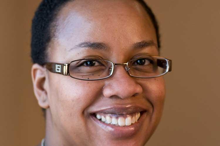 Portrait of Courtney Young, Colgate's new University Librarian