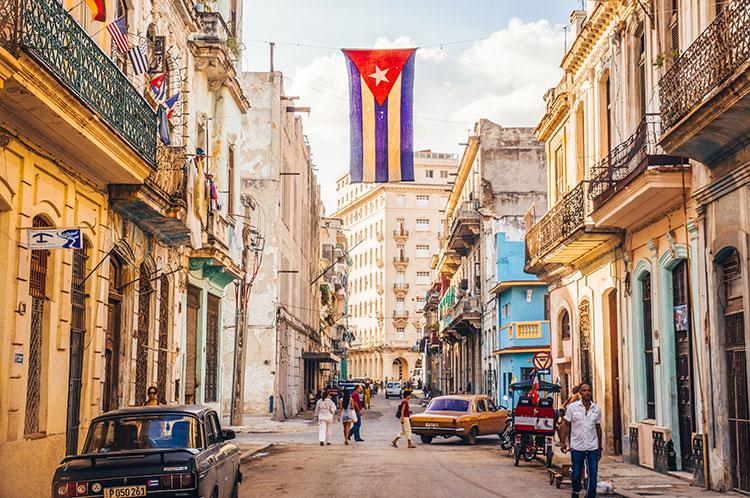 A street in Havana, Cuba