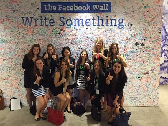 Colgate Women in Computer Science visit tech firms including Facebook