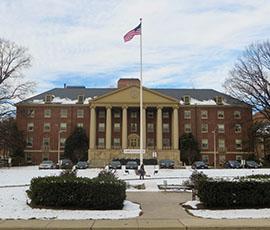 The National Institutes of Health in Bethesda, Md.