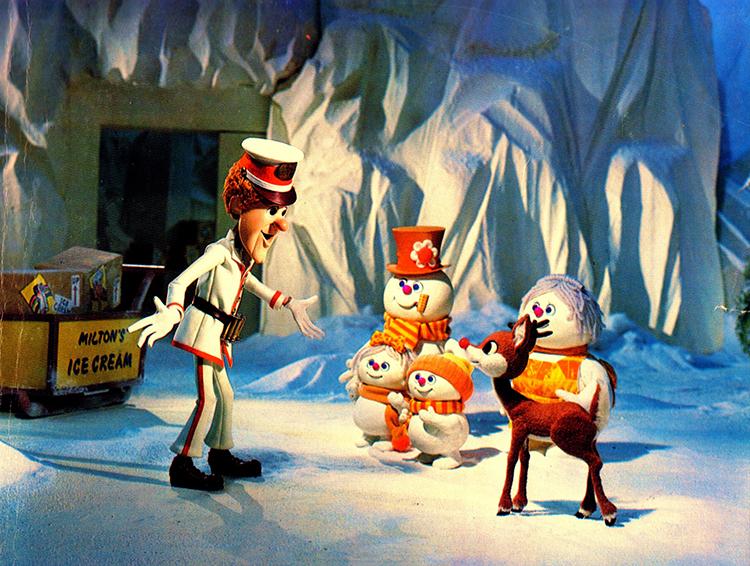 Still from Rudolph and Frosty’s Christmas in July, ©Rankin/Bass Productions/Rick Goldschmidt Archives