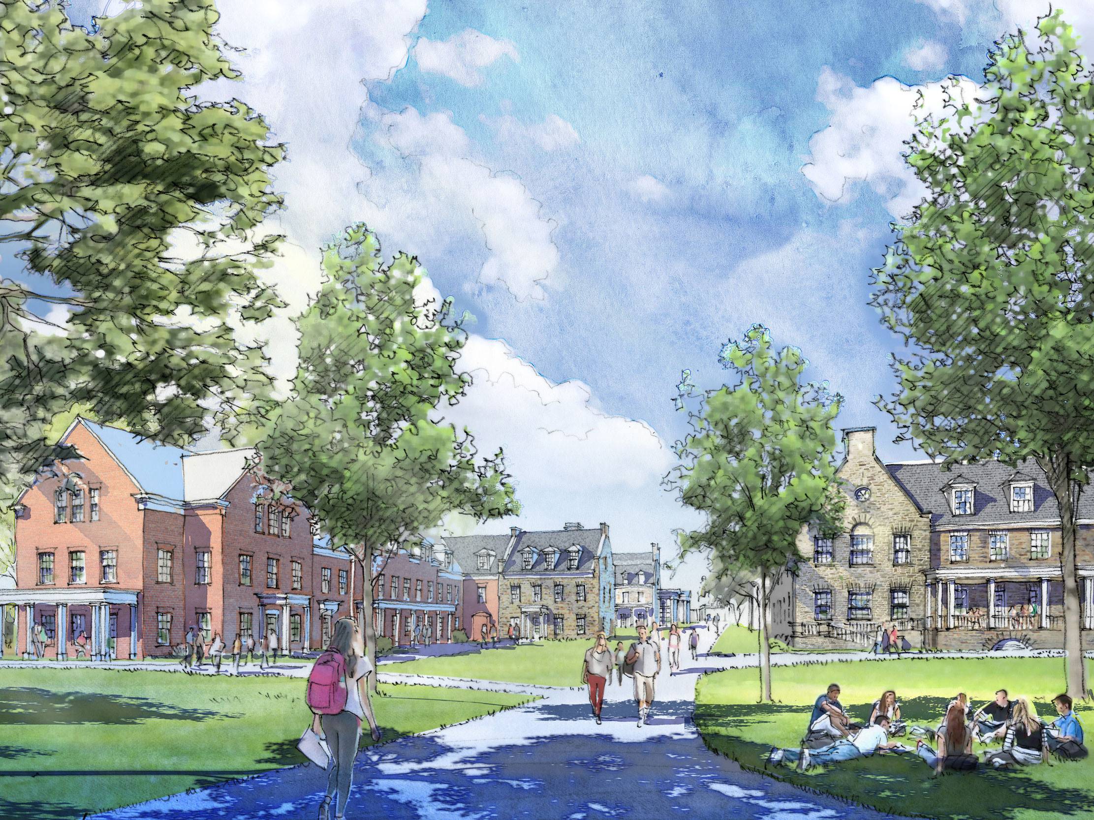 Artist's rendering of the Walk