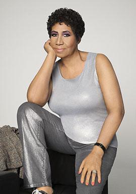 Portrait of Aretha Franklin