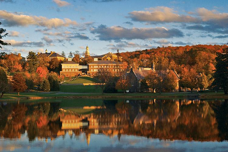 campus in autumn