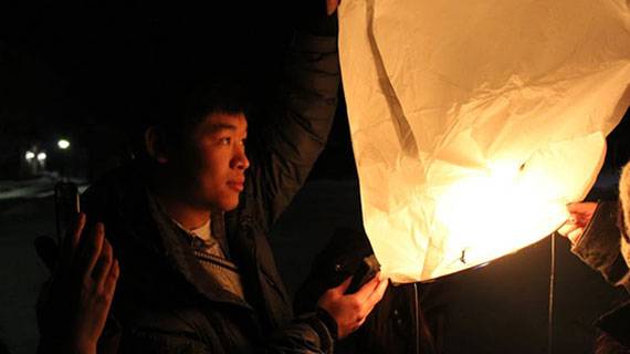 sky lanterns