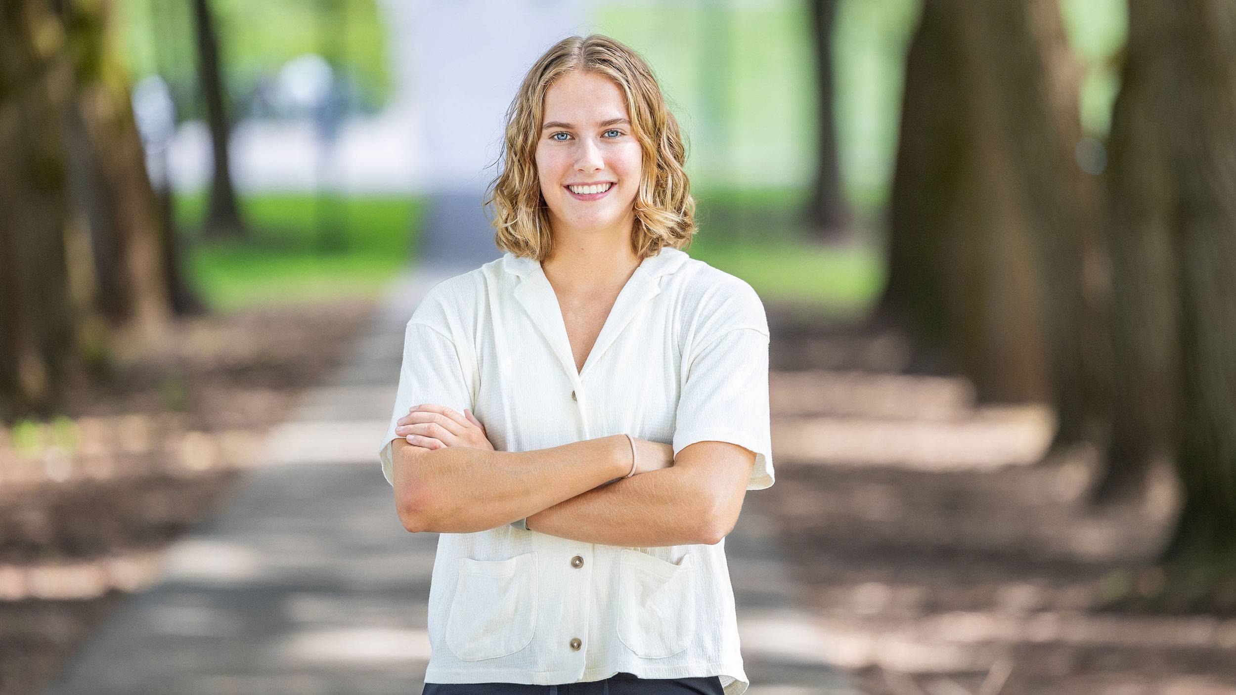 Gwen Eichfeld ’25 on Willow Path