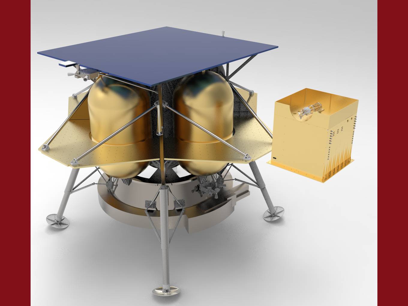 space lander with CODEX