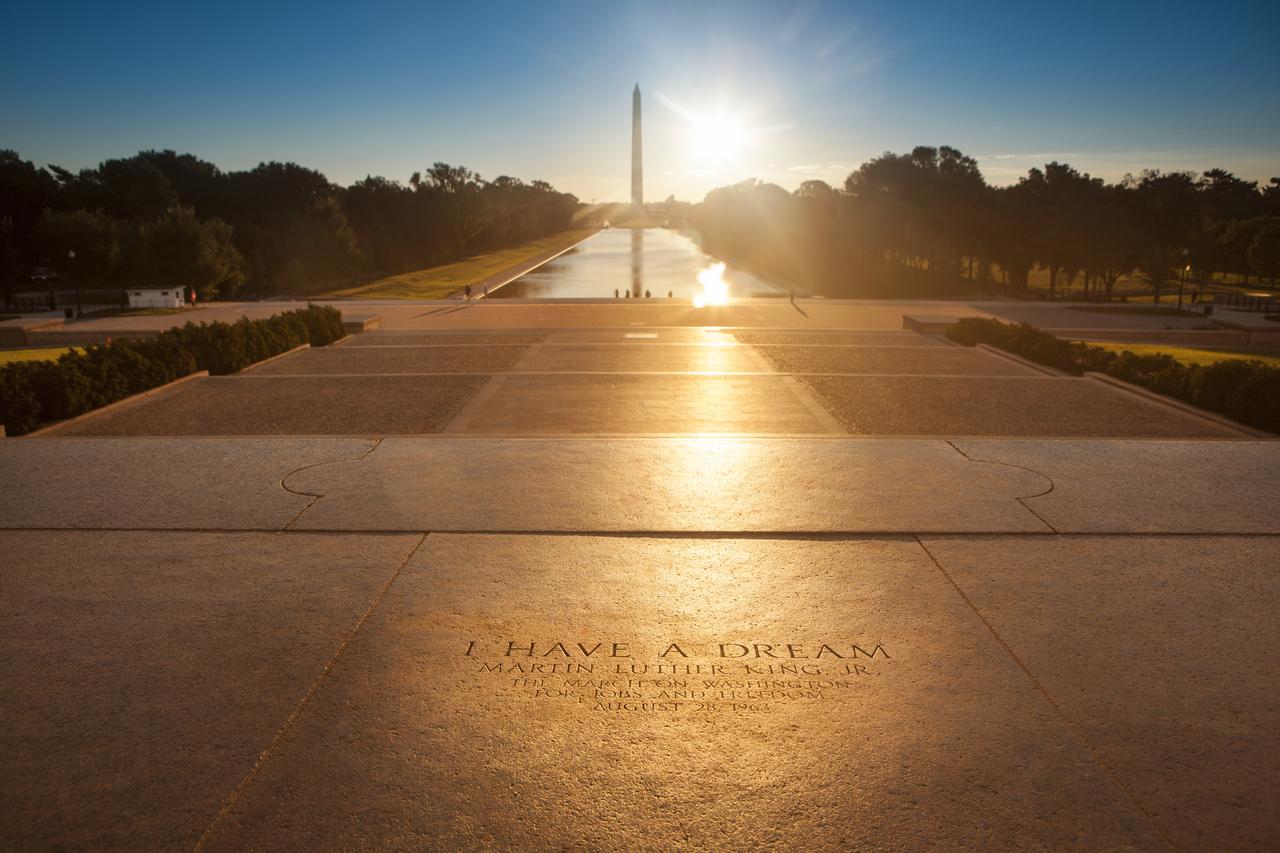 Washington DC Mall with I have a Dream