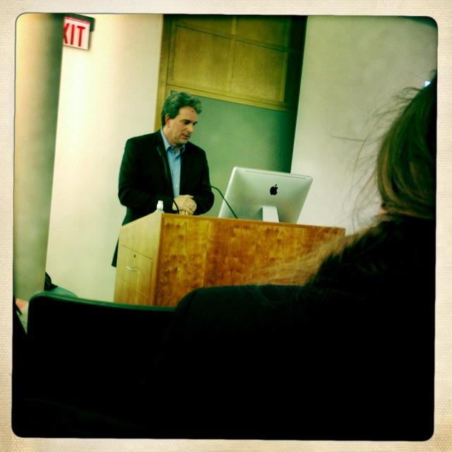 David Campbell talks about digital vs. analog photography (Hipstamatic image by Matt Hames)