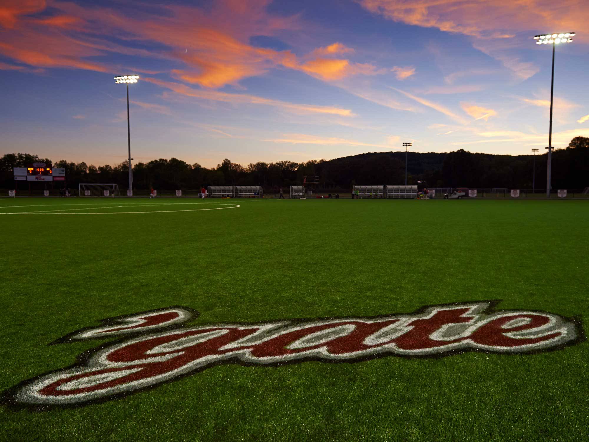 Beyer-Small ’76 Field at sunset