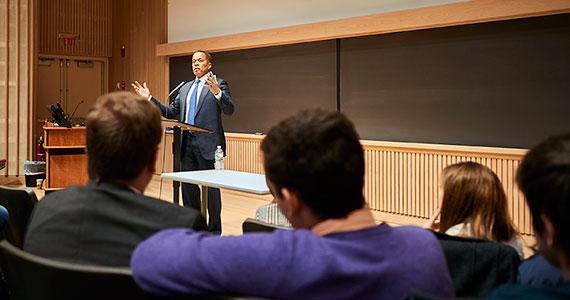 Juan Williams at Colgate